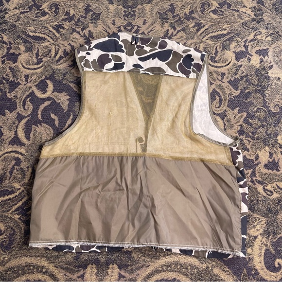 Vintage Game‎ Winner Sportwear Vest Men's Duck Camo Hunting Size L - Picture 6 of 7